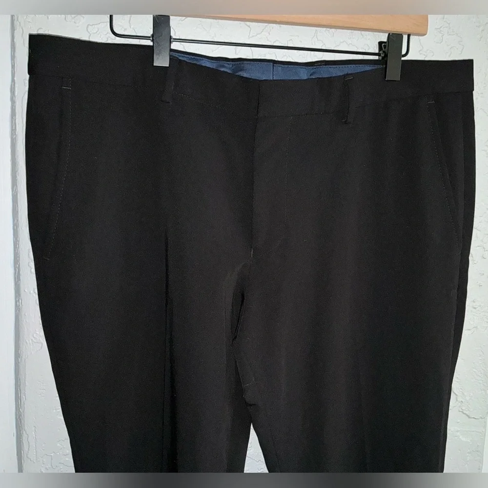 Egara Black Men's Dress Pants 34x30
